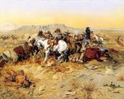 A Desperate Stand - 查尔斯·马里安·拉塞尔